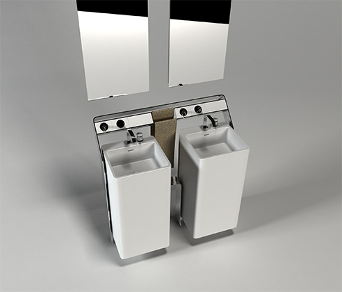 005 | modular bathroom furniture * Design = OfficineMultiplo