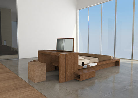 015 | Itaca modular bedroom furniture * Design = OfficineMultiplo