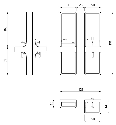 002 | Thermolavabo 01 bathroom furniture  * Design = OfficineMultiplo