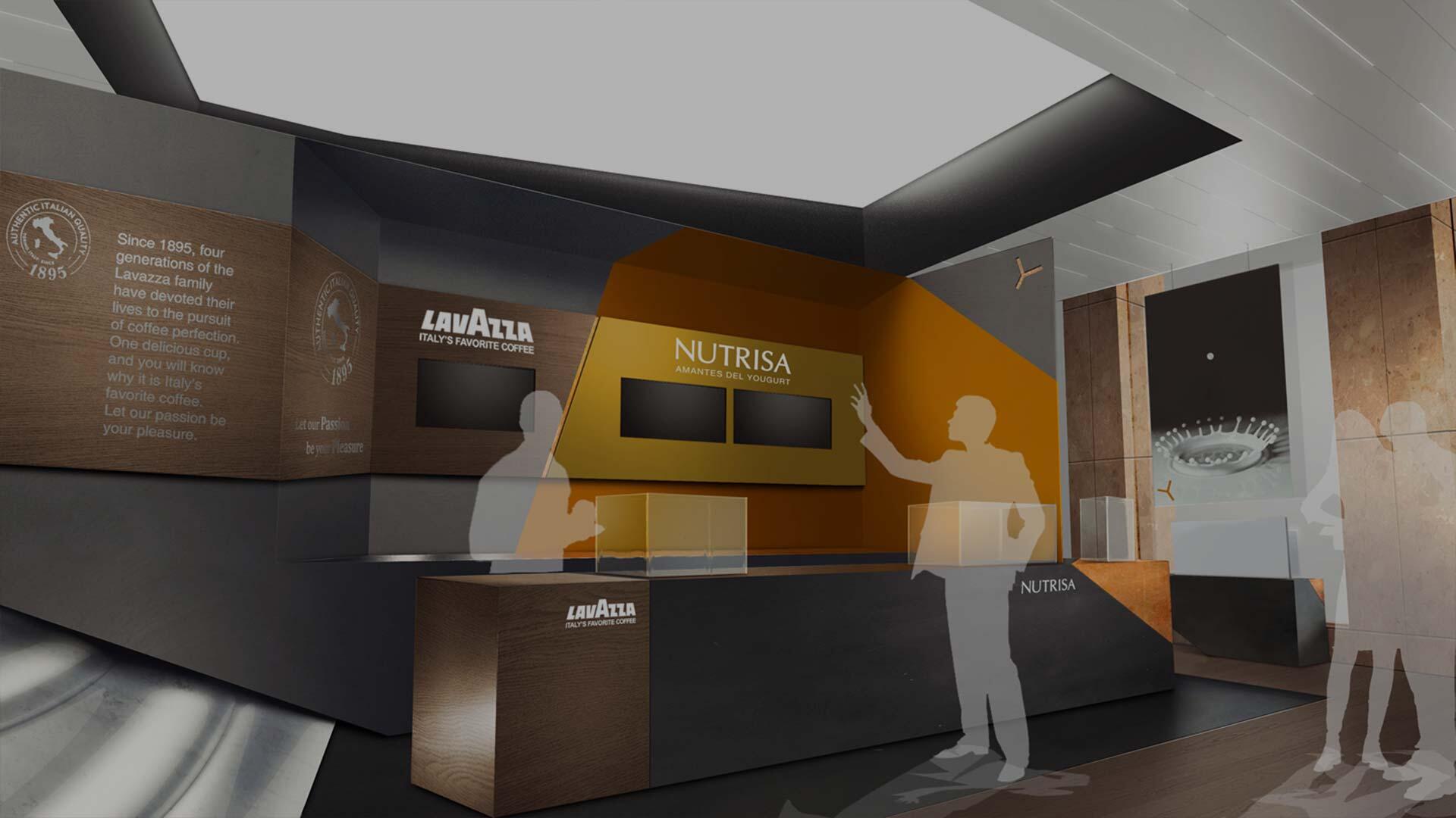 Nutrisa flagship store Lavazza